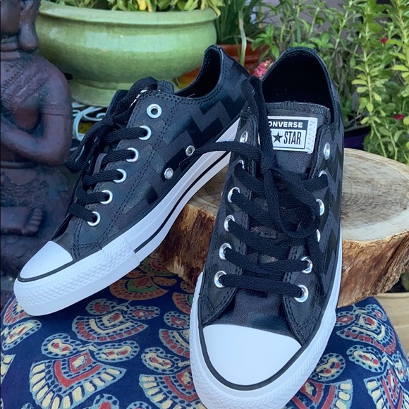 New Zig Zag Shimmer Converse All Stars 7.5 - Picture 8 of 14